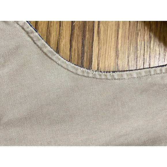 Circle S Dallas Texas Denim Vest Mens XXL 100% Cotton Blue Cowboy Western Vest - Picture 7 of 8